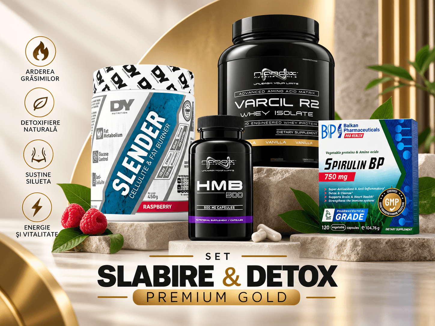 SLABIRE & DETOX - PREMIUM GOLD