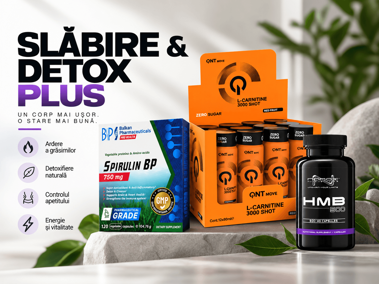 SLABIRE & DETOX PLUS