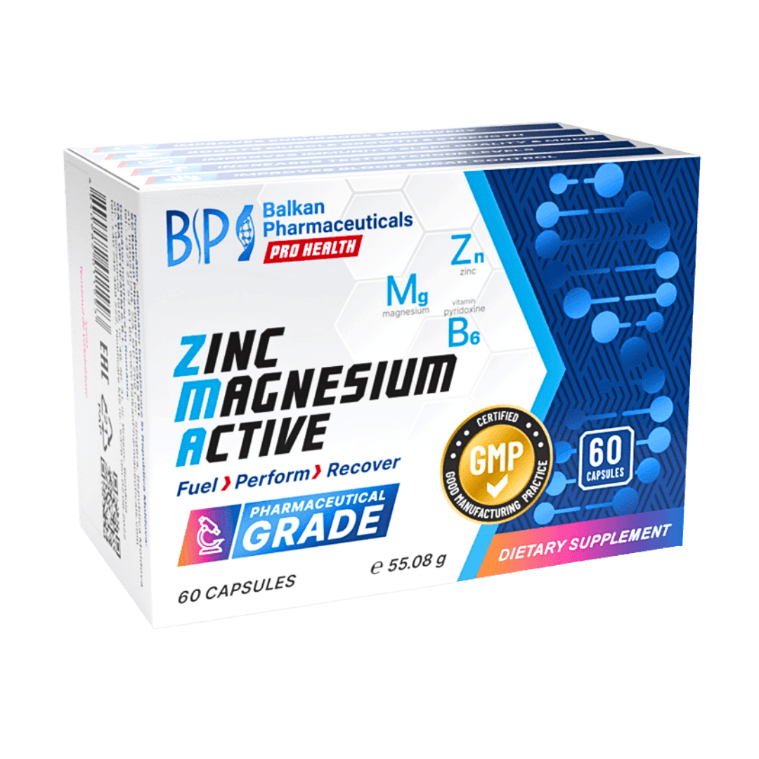 ZMA “Zinc Magnesium Active”